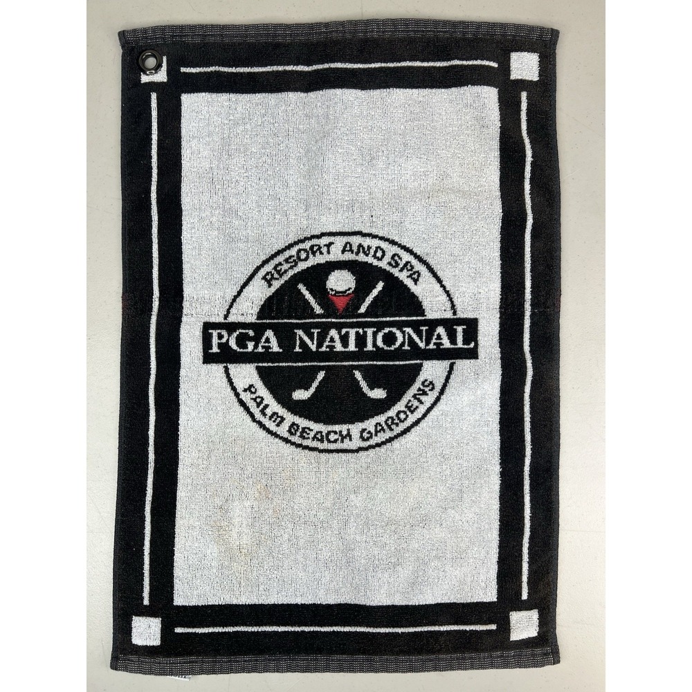 PGA National Resort Spa Palm Beach Golf Towel 22" X 15"